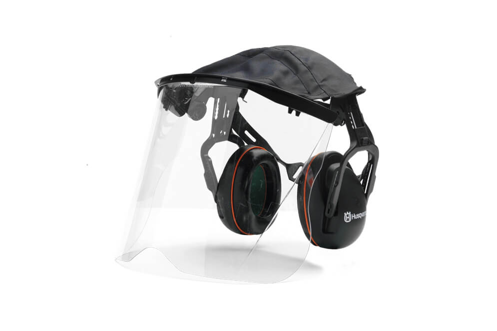 Premium Earmuffs with Plexi Visor