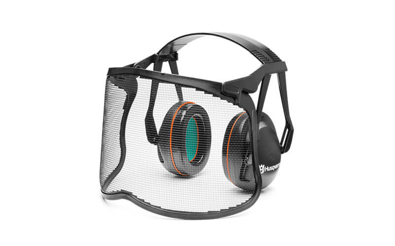 Garden Earmuffs with Mesh Visor